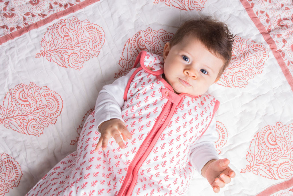 Baby Sleep Sack (Quilted, PINK CITY)
